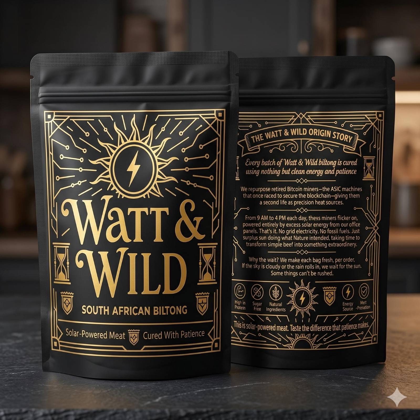 Watt & Wild South African Biltong - 200g